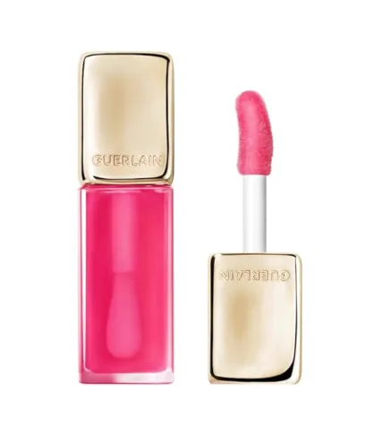 GUERLAIN BEE GLOW OIL LIPSTICK 458 POP ROSE 30ML