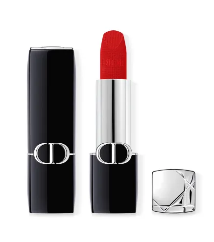 DIOR ROUGE DIOR BARRA DE LABIOS 999 SATINV ELVET 30ML