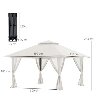 Cenador Plegable