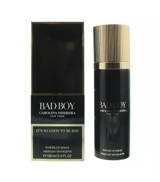 CAROLINA HERRERA BAD BOY SPRAY FRESH EAU DE TOILETTE POWER UP 100ML VAPORIZADOR