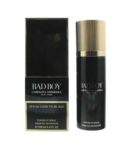 CAROLINA HERRERA BAD BOY SPRAY FRESH EAU DE TOILETTE POWER UP 100ML VAPORIZADOR