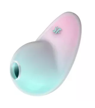 SATISFYER PIXIE DUST CLITORAL DOUBLE AIR PULSE VIBRADOR MENTA Y ROSA 1UN