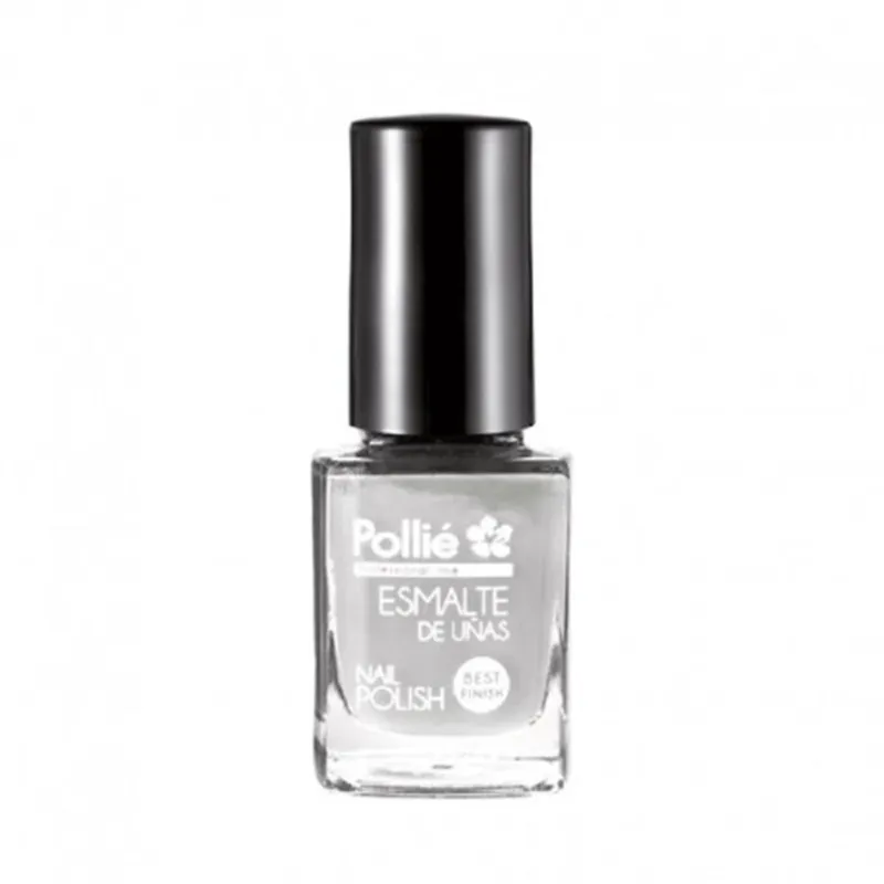 POLLIE UÑAS LACAS DE UÑAS GRIS PASTEL 12ML