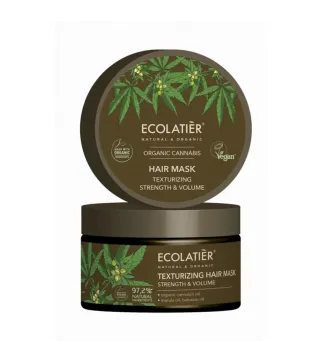 ECOLATIER ORGANIC CANNABIS MASCARILLA CAPILAR TEXTURIZING 1UN