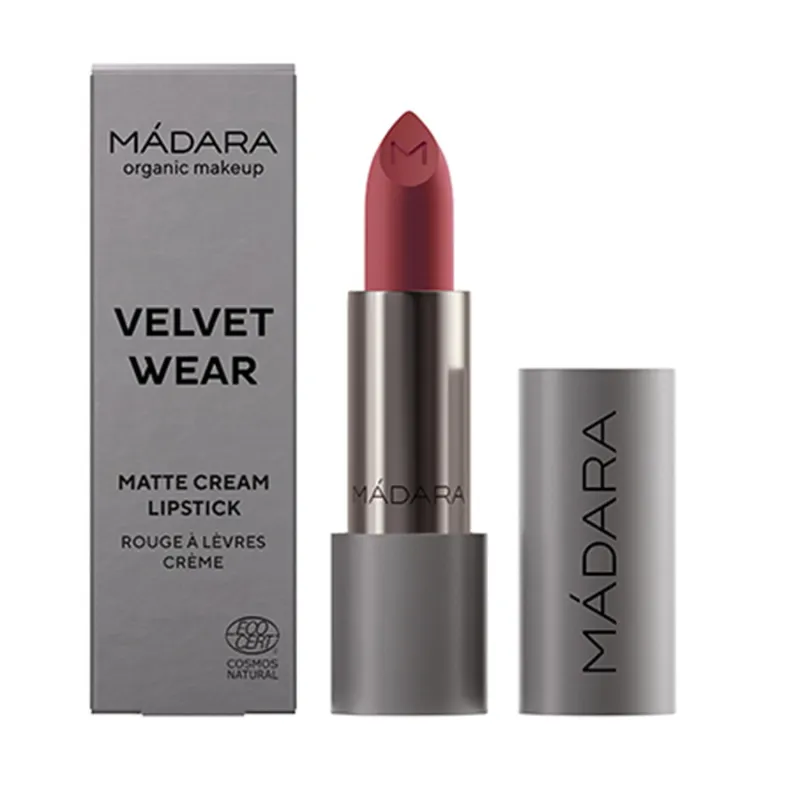 MADARA VELVET WEAR MATTE CREAM BARRA DE LABIOS 504 DOMINANCE 1UN