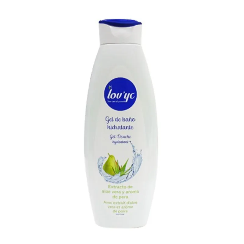 LOVYC EXTRACTO ALOE VERA Y PERA GEL DE BAÑO HIDRATANTE 750ML