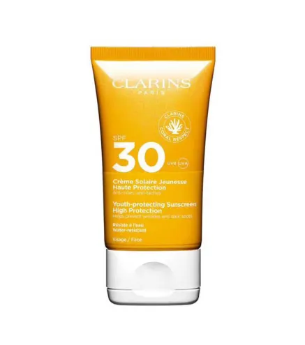 CLARINS YOUTH PROTECTION SUNSCREEN CREMA FACIAL SPF30 50ML