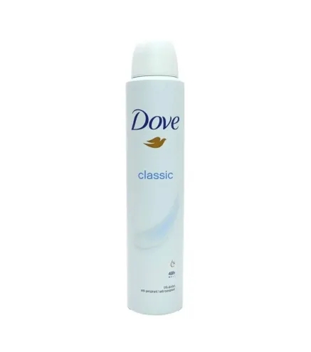 DOVE CLASSIC DESODORANTE SIN ALCOHOL 200ML VAPORIZADOR