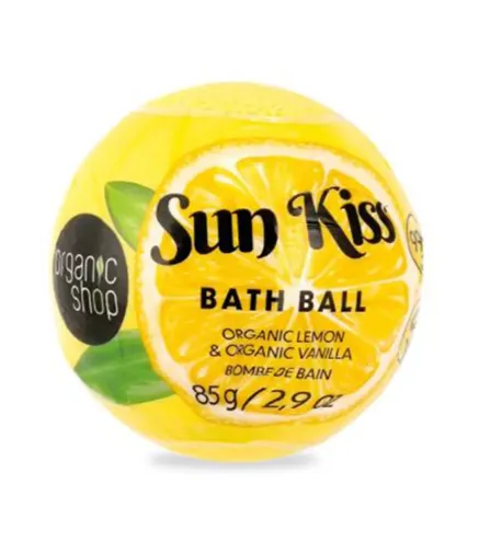 NATURA SIBERICA SUN KISS BOMBA DE BAÑO ORGANIC LEMON 85GR