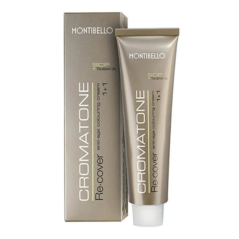 MONTIBEL-LO CROMATONE RE-COVER CREMA COLORANTE DE CABELLO ANTI-EDAD 5.63 1UN