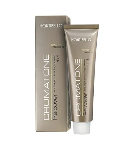 MONTIBEL-LO CROMATONE RE-COVER CREMA COLORANTE DE CABELLO ANTI-EDAD 5.63 1UN