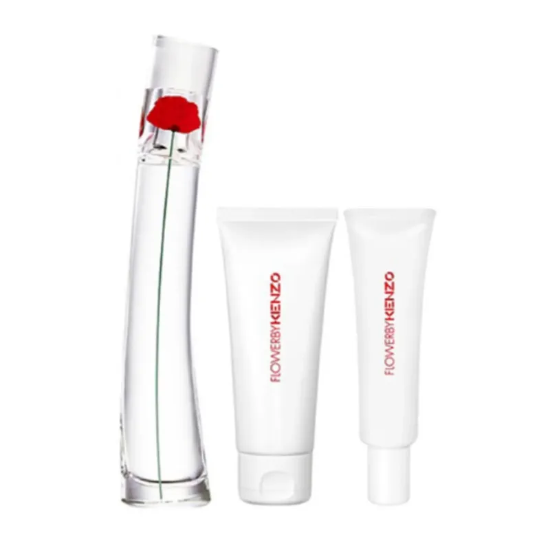 KENZO FLOWER BY KENZO EAU DE PARFUM 50UN VAPORIZADOR + LOCION CORPORAL PERFUMADA 75ML + CREMA DE MANOS 20ML KENZO FLOWER BY KENZO EAU DE PARFUM 50UN VAPORIZADOR + LOCION CORPORAL PERFUMADA 75ML + CREMA DE MANOS 20ML