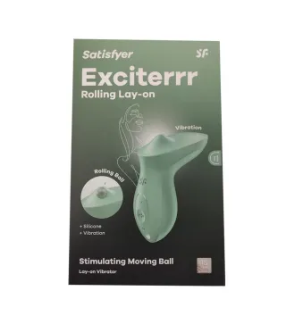 SATISFYER EXCITTER BALL VIBRADOR VERDE 1UN
