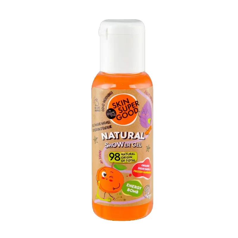 SKIN SUPER GOOD NATURAL ORGANIC ALBAHACA Y MANDARINA GEL DE BAÑO 50ML SKIN SUPER GOOD NATURAL ORGANIC ALBAHACA Y MANDARINA GEL DE BAÑO 50ML