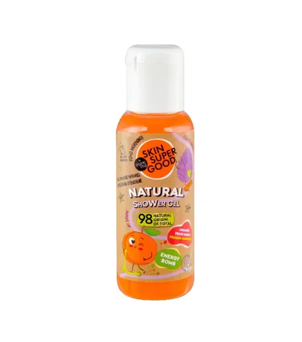SKIN SUPER GOOD NATURAL ORGANIC ALBAHACA Y MANDARINA GEL DE BAÑO 50ML