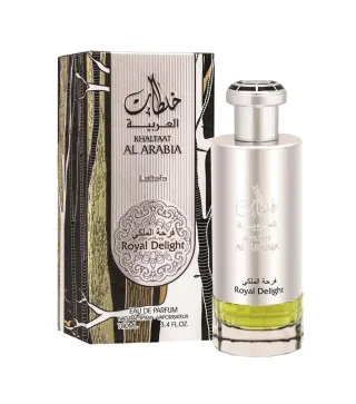 LATTAFA KHALTAAT AL ARABIA ROYAL DELIGHT EAU DE PARFUM 100ML VAPORIZADOR