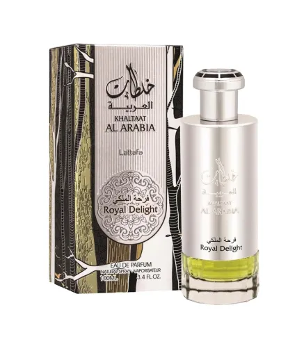 LATTAFA KHALTAAT AL ARABIA ROYAL DELIGHT EAU DE PARFUM 100ML VAPORIZADOR