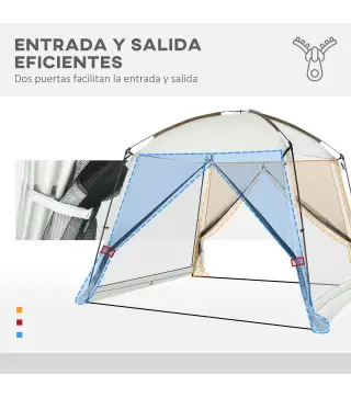Carpa con Mosquiteras