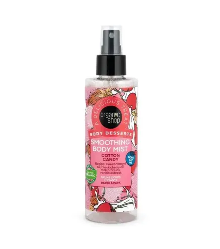ORGANIC SHOP BODY DESSERTS COTTON CANDY SPRAY CORPORAL HIDRATANTE 200ML VAPORIZADOR