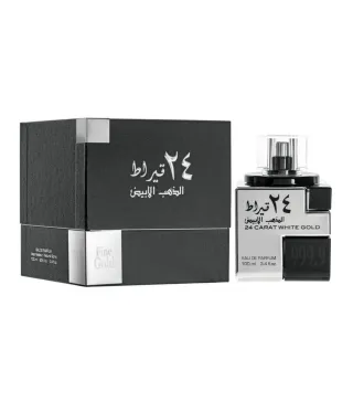 LATTAFA 24 CARAT WHITE GOLD EAU DE PARFUM 100ML VAPORIZADOR