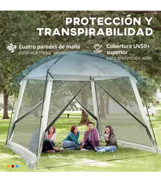 Carpa con Mosquiteras