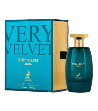 MAISON ALHAMBRA VERY VELVET AQUA VELVET VELVET EAU DE PARFUM 100ML VAPORIZADOR
