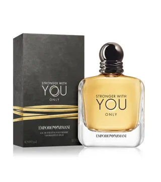 GIORGIO ARMANI STRONGER WITH YOU ONLY EAU DE TOILETTE POUR HOMME 100ML VAPORIZADOR