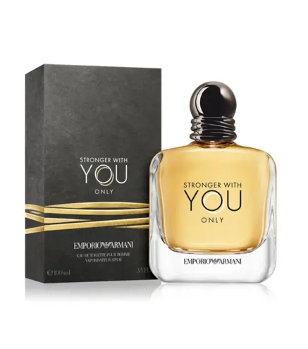 GIORGIO ARMANI STRONGER WITH YOU ONLY EAU DE TOILETTE POUR HOMME 100ML VAPORIZADOR