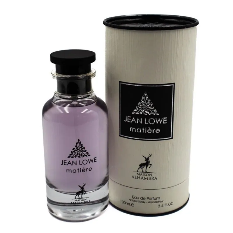 MAISON ALHAMBRA JEAN LOWE MATIERE EAU DE PARFUM 100ML VAPORIZADOR MAISON ALHAMBRA JEAN LOWE MATIERE EAU DE PARFUM 100ML VAPORIZADOR