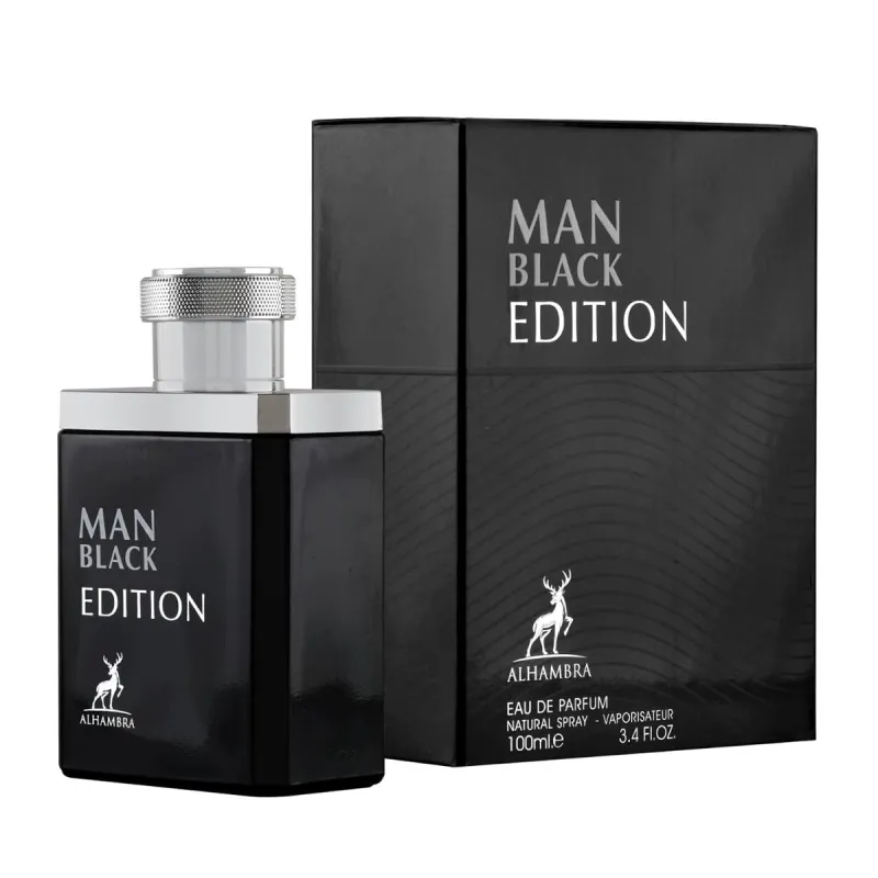 MAISON ALHAMBRA BLACK MAN EDITION EAU DE PARFUM 100ML VAPORIZADOR MAISON ALHAMBRA BLACK MAN EDITION EAU DE PARFUM 100ML VAPORIZADOR