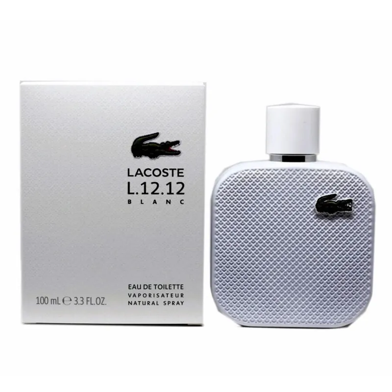 LACOSTE EAU LACOSTE L.12.12 BLANC MEN EAU DE TOILETTE 100ML VAPORIZADOR LACOSTE EAU LACOSTE L.12.12 BLANC MEN EAU DE TOILETTE 100ML VAPORIZADOR