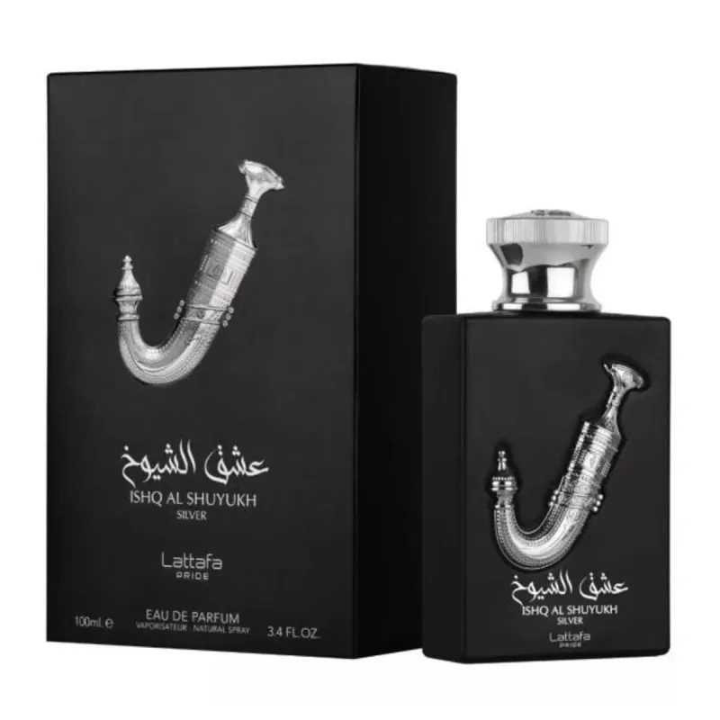 LATTAFA ISHQ AL SHUYUKH SILVER EAU DE PARFUM 100ML