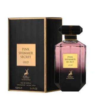 MAISON ALHAMBRA PINK SHIMMER SECRET OUD EAU DE PARFUM 100ML