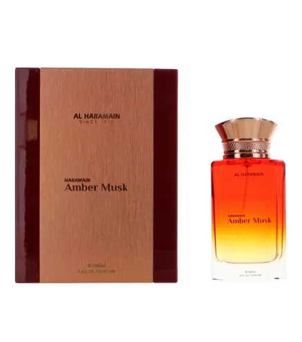 AL HARAMAIN AMBER MUSK EAU DE PARFUM 100ML VAPORIZADOR
