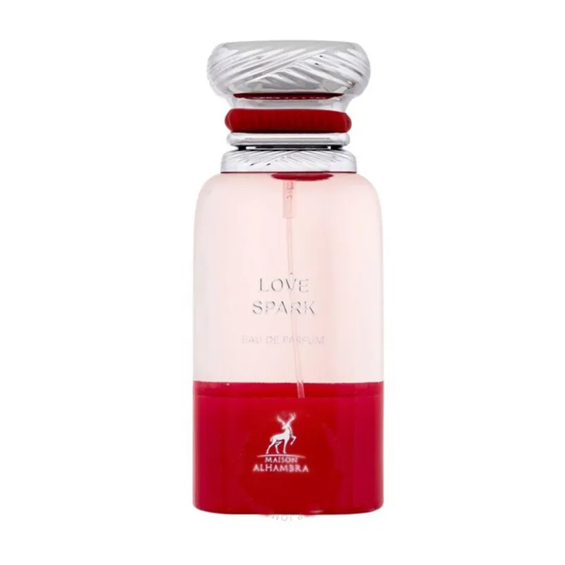 MAISON ALHAMBRA LOVE SPARK EAU DE PARFUM 80ML VAPORIZADOR MAISON ALHAMBRA LOVE SPARK EAU DE PARFUM 80ML VAPORIZADOR