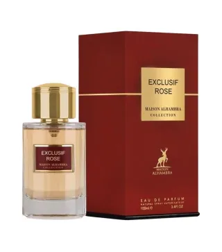 MAISON ALHAMBRA COLLECION EXCLUSIF ROSE EAU DE PARFUM 100ML VAPORIZADOR
