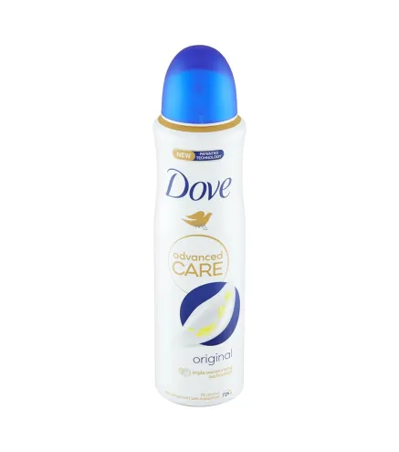 DOVE ORIGINAL SPRAY 0% ALCOHOL ANTI-TRANSPIRANT 150ML VAPORIZADOR