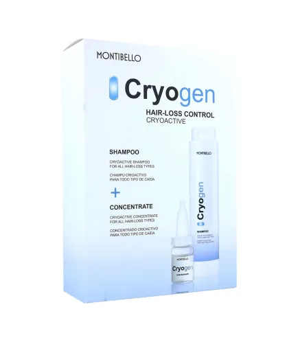 MONTIBEL-LO CRYOGEN CHAMPU ANTI-PERDIDA 300ML + CONCENTRADO CAPILAR 1U.