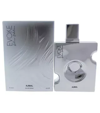 AJMAL EVOKE EAU DE PARFUM SILVER EDITION 90ML VAPORIZADOR