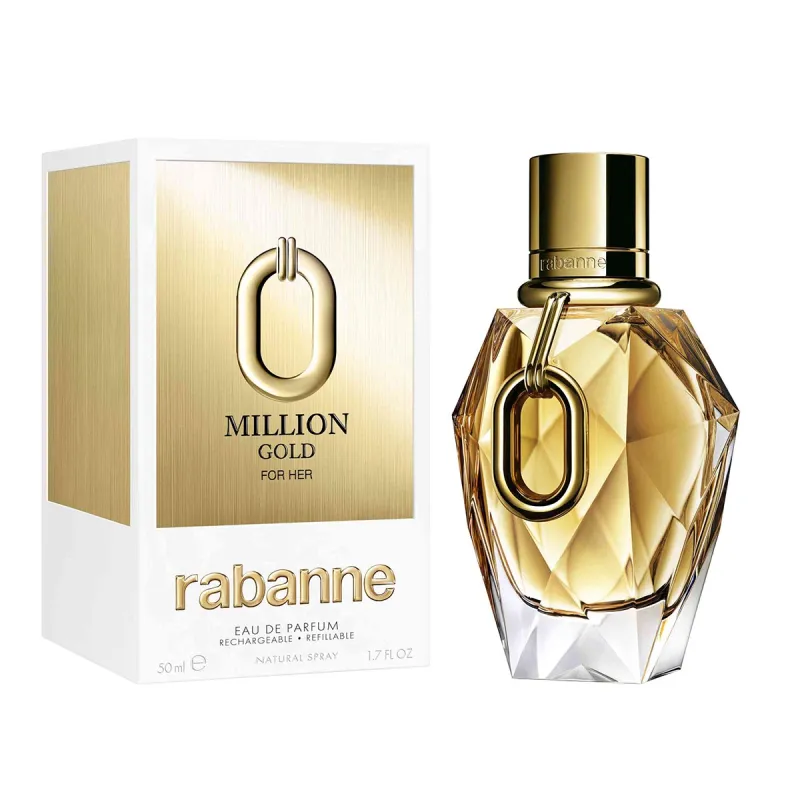 PACO RABANNE MILLION GOLD HER EAU DE PARFUM 50ML VAPORIZADOR