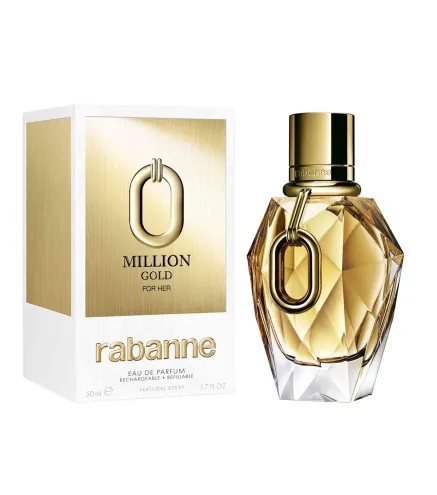 PACO RABANNE MILLION GOLD HER EAU DE PARFUM 50ML VAPORIZADOR