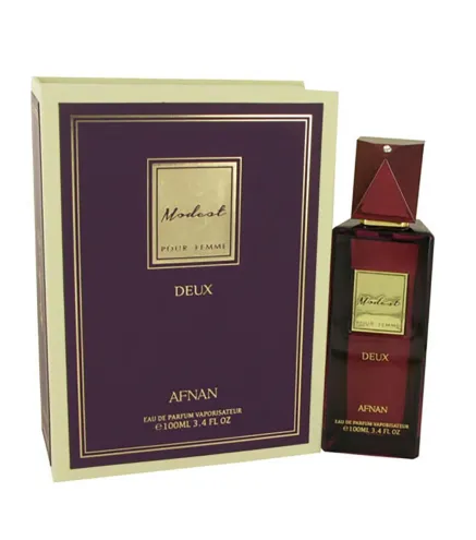 AFNAN MODEST DEUX EAU DE PARFUM 100ML VAPORIZADOR