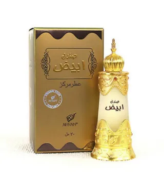 AFNAN ABIYAD SANDAL PERFUME OIL 20ML