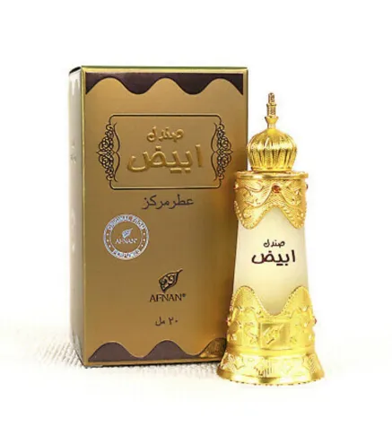 AFNAN ABIYAD SANDAL PERFUME OIL 20ML