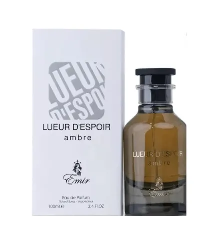 PARIS CORNER EMIR LUEUR DESPOIR AMBREE EAU DE PARFUM 100ML VAPORIZADOR