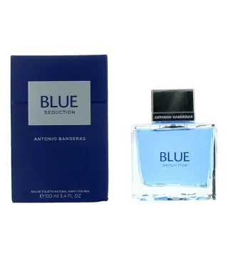 ANTONIO BANDERAS BLUE SEDUCTION EAU DE TOILETTE FOR MEN 100ML VAPORIZADOR