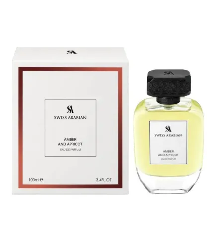 SWISS ARABIAN AMBER AND APRICOT EAU DE PARFUM 100ML VAPORIZADOR