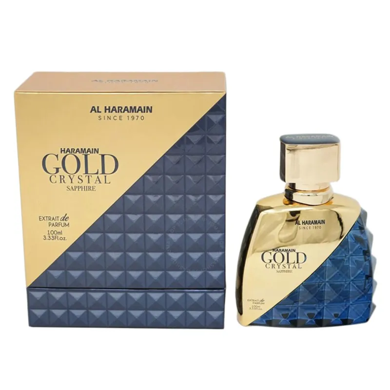 AL HARAMAIN GOLD CRYSTAL SAPPHIRE EXTRACTO DE PERFUME 100ML AL HARAMAIN GOLD CRYSTAL SAPPHIRE EXTRACTO DE PERFUME 100ML