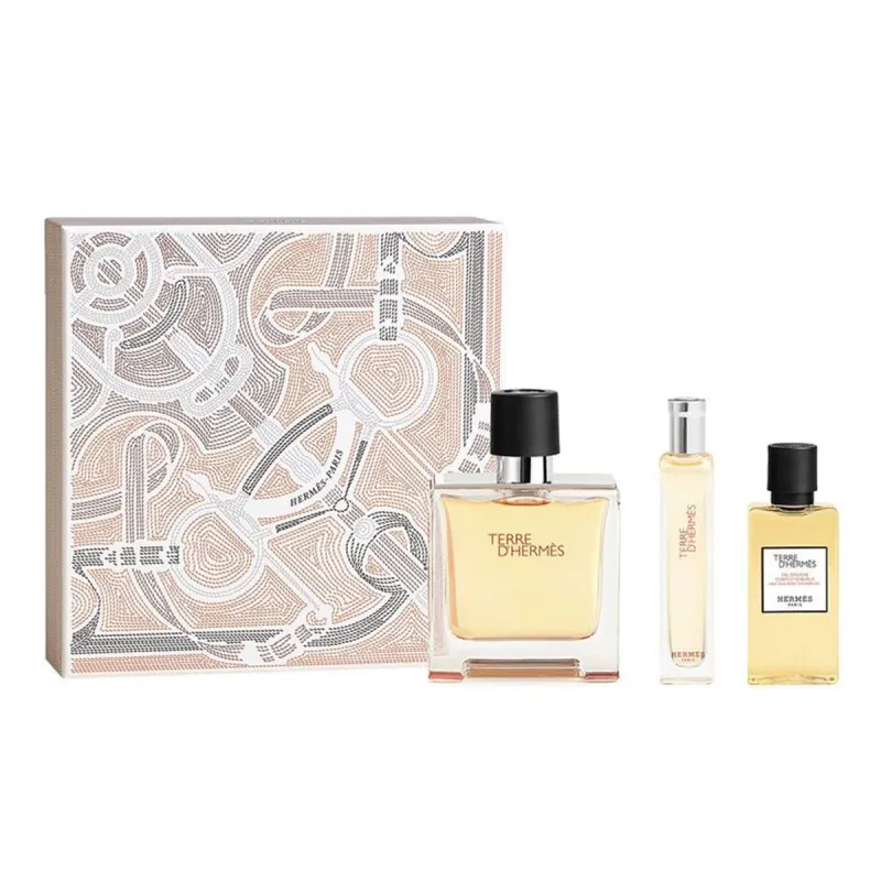 HERMES TERRE DHERMES PARFUM EAU DE PARFUM 75ML + MINIATURA EAU DE PARFUM 15ML