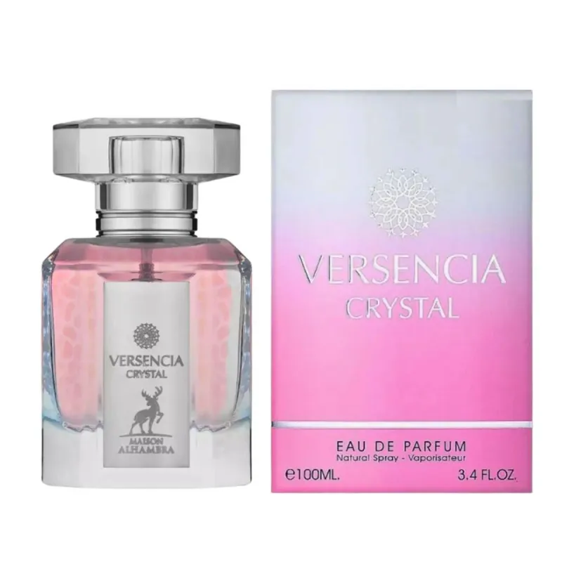 MAISON ALHAMBRA VERSENCIA CRYSTAL EAU DE PARFUM 100ML VAPORIZADOR